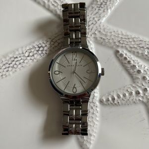 Anne Klein metallic watch
